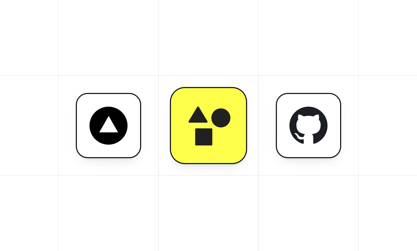 GitHub, Vercel, more