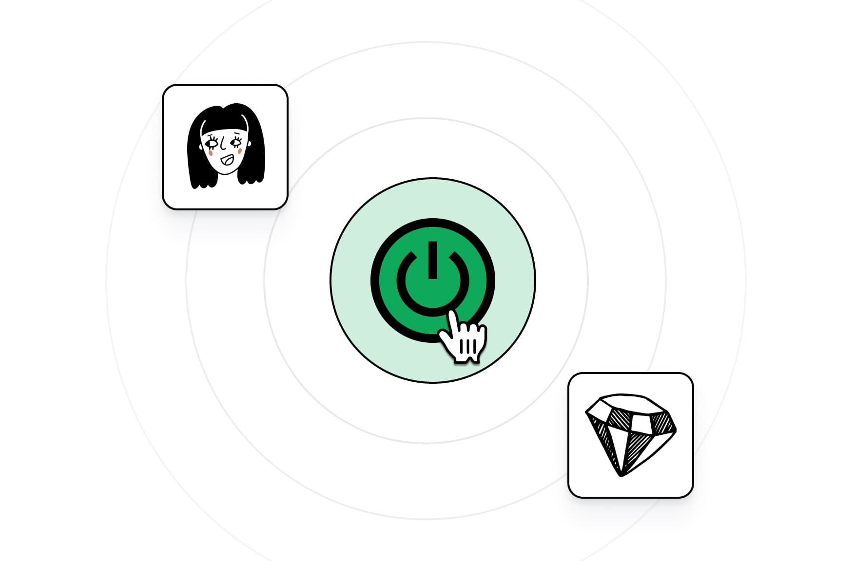 AI creates the diamond